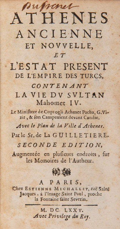 material of the work comes from Giraud, the French Consul in Athens, and from the Capuchin monks settled there, judiciously mixed with scholarly accounts 