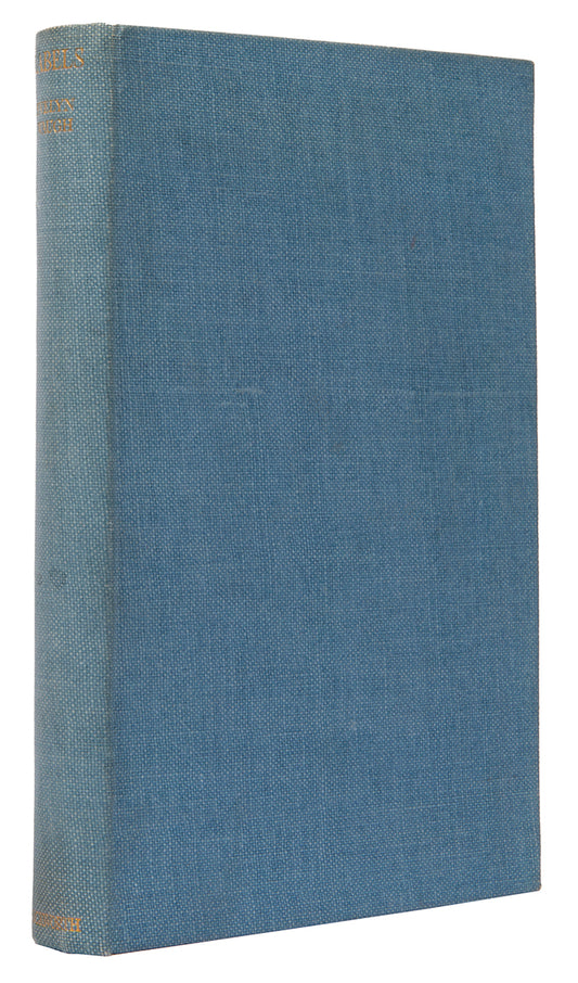 An unusually fine copy of this scarce item, complete with original manuscript in Evelyn Waugh's hand.