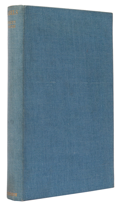An unusually fine copy of this scarce item, complete with original manuscript in Evelyn Waugh's hand.