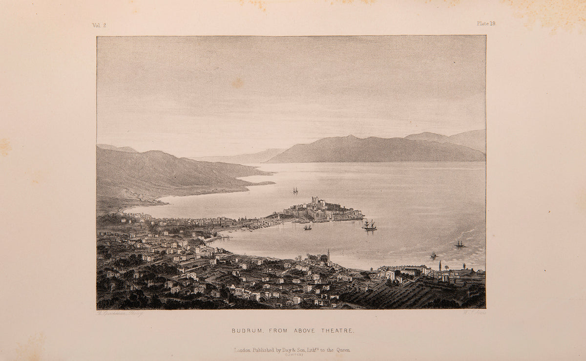 The expeditions to Asia Minor took place between 1856 and 1859 and were mostly concerned with the excavations of the Mausoleum at Halicarnassus.