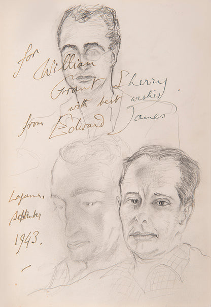 Presentation copy of The Bones of My Hand by Edward James, inscribed by the author to William Grant Sherry.