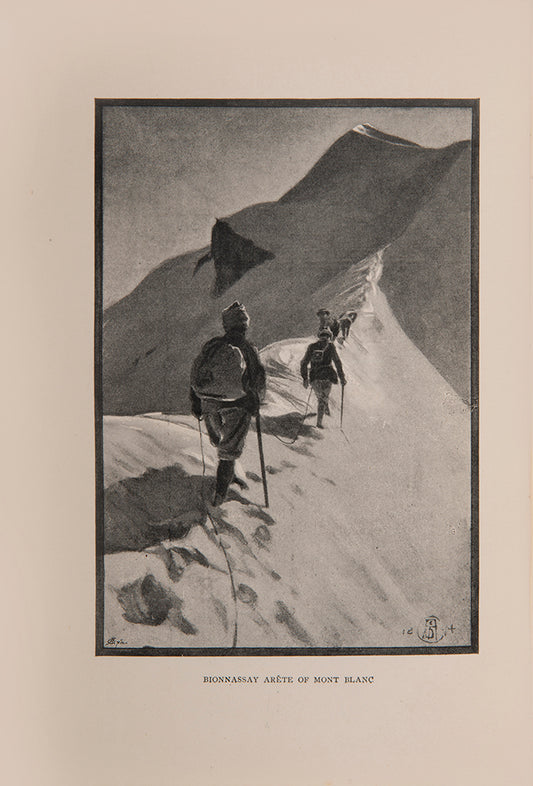 An fascinating account of a  three months' summer journey through the high level Alps from west to east.