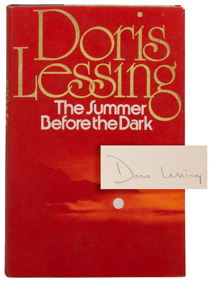 First edition, first impression of The Summer before the Dark, inscribed by the author.