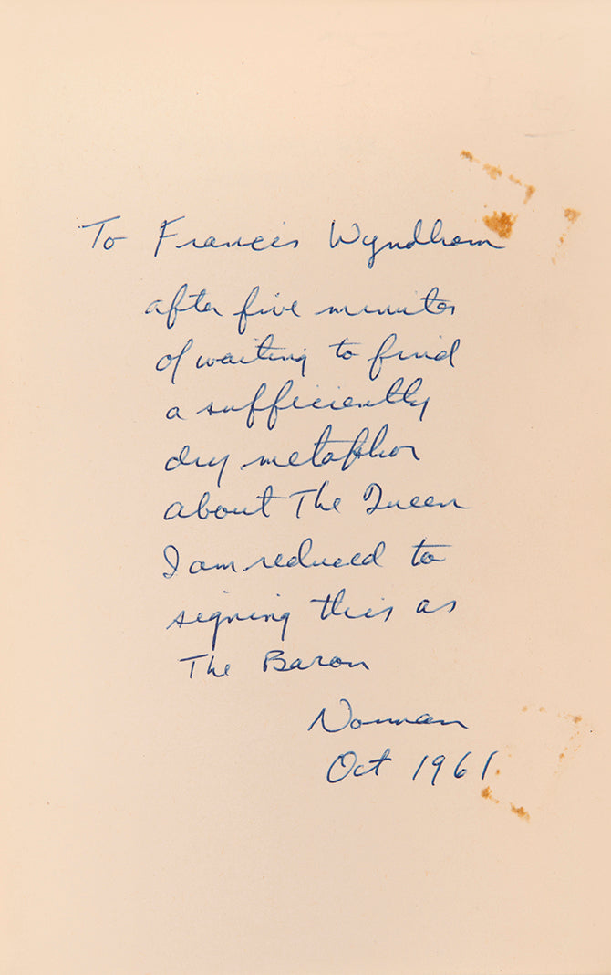 A fine association copy of Advertisements for Myself, signed by Norman Mailer to the front free endpaper.