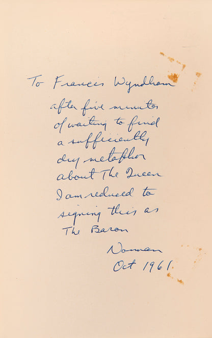 A fine association copy of Advertisements for Myself, signed by Norman Mailer to the front free endpaper.
