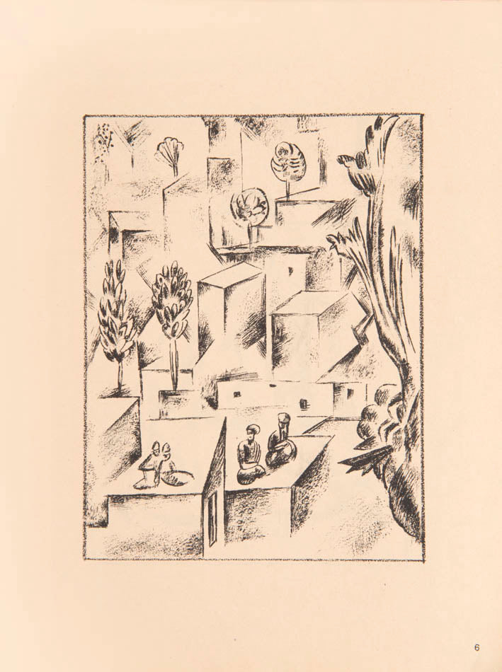 A fresh example of Kuznetsov's first series of drawings of Turkestan, accompanied by his affectionate essay about the region.