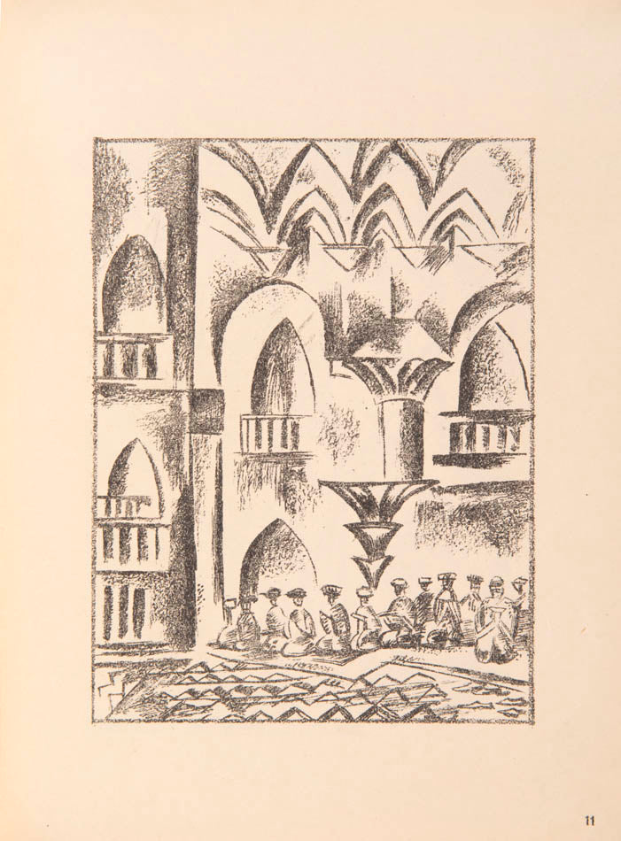 A fresh example of Kuznetsov's first series of drawings of Turkestan, accompanied by his affectionate essay about the region.