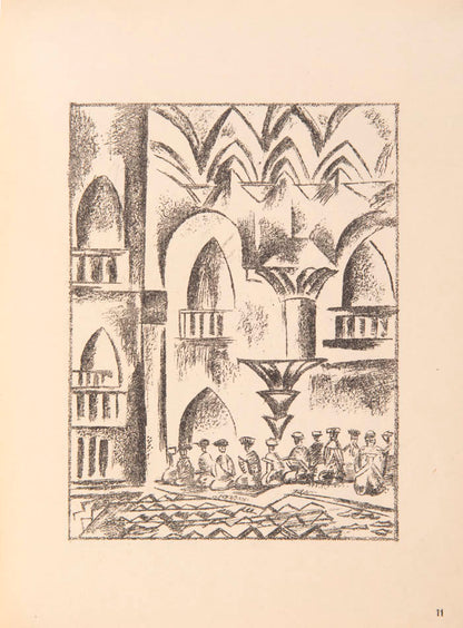 A fresh example of Kuznetsov's first series of drawings of Turkestan, accompanied by his affectionate essay about the region.