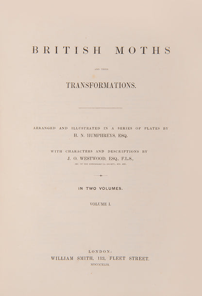 First edition, 2 vols, 124 hand-coloured plates, occasional mild spotting otherwise very good; contemporary half green calf, maroon lettering-pieces gilt