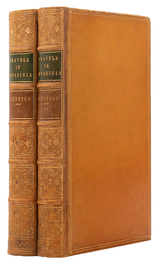 Rare account of Johnston's expedition to the court of Shoa. Johnston, a surgeon in the British navy, was 'a careful observer and incisive writer'.