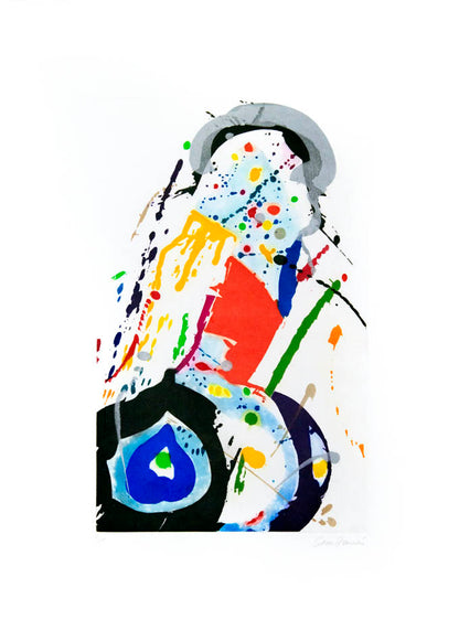 Sam Francis, Untitled SFE 018, 1991, Aquatint in colours, 1991, on wove paper, signed and numbered from the edition