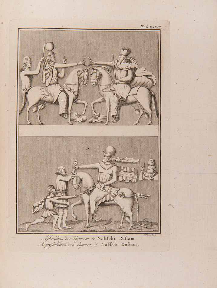 Royal Danish Expedition (1761-1767) to the Middle East, Egypt, Persia and India, and the return journey. the first scientific expedition to this area.