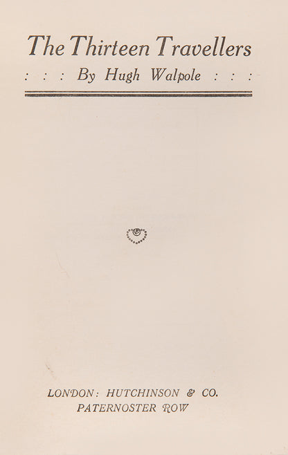 Manuscript dedication to the artist Sir Gerald Kelly (1797-1972): 'Some of these stories are failures completely...'