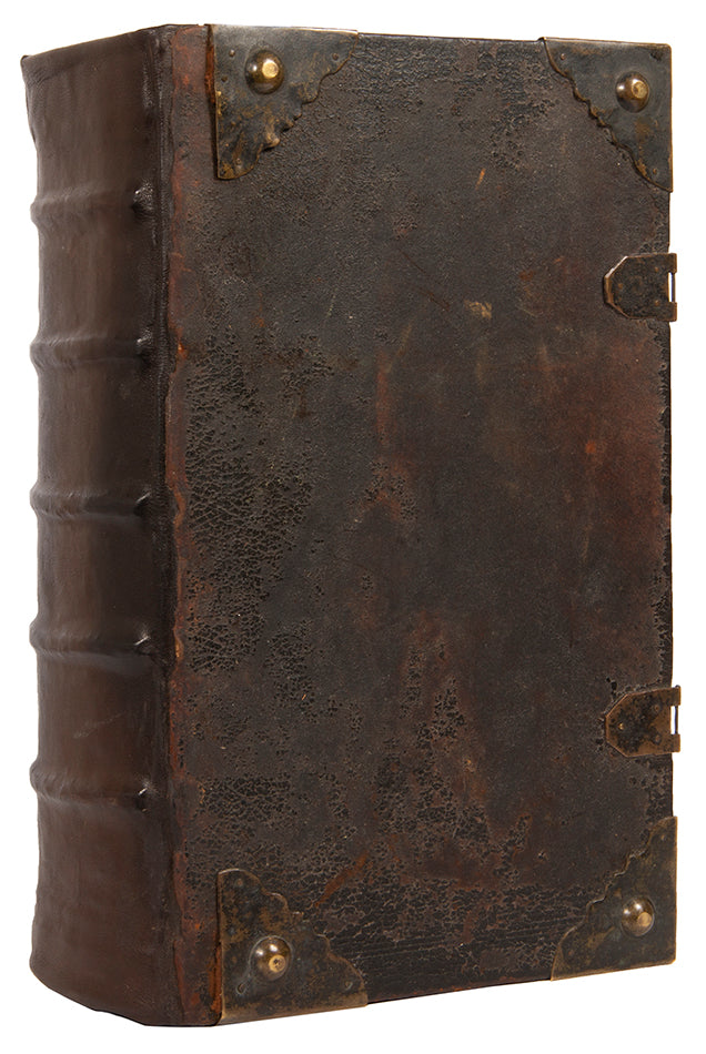 First German language edition of The Bloody Theatre or Martyrs Mirror by T.J.V. Braght.