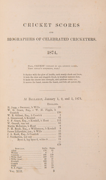 [Scores and Biographies Volumes I-XV].