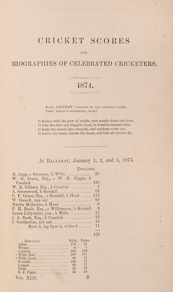 [Scores and Biographies Volumes I-XV].