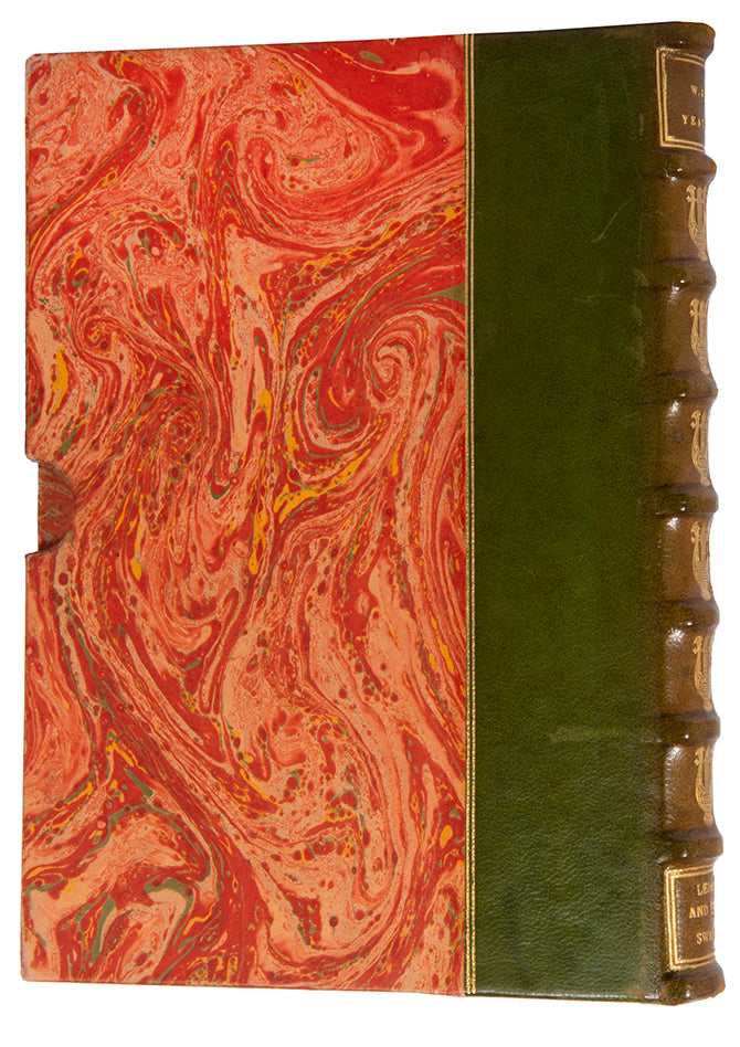 Leda and the Swan by W.B. Yeats, privately printed and signed by the author Frederic Prokosch.