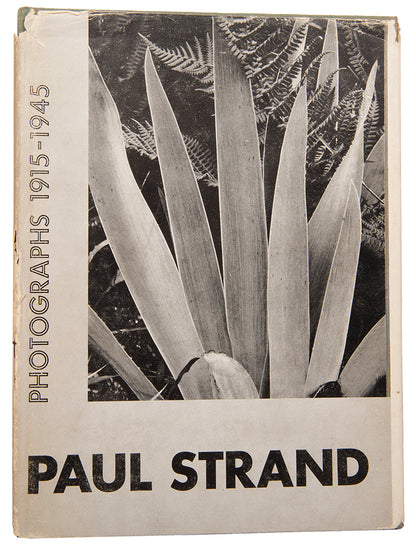 Inscribed presentation copy of the first edition of Paul Strand Photographs 1915-1945.