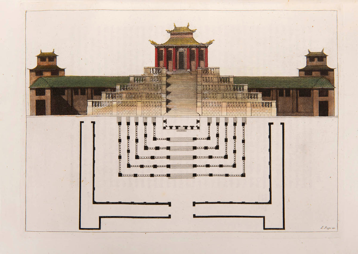 First edition, Italian text version, of Il Costume Antico e Moderno by Giulio Ferrario.