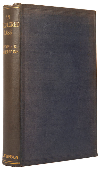 This scarce volume narrates an attempt to cross the Muztagh Pass in 1922.