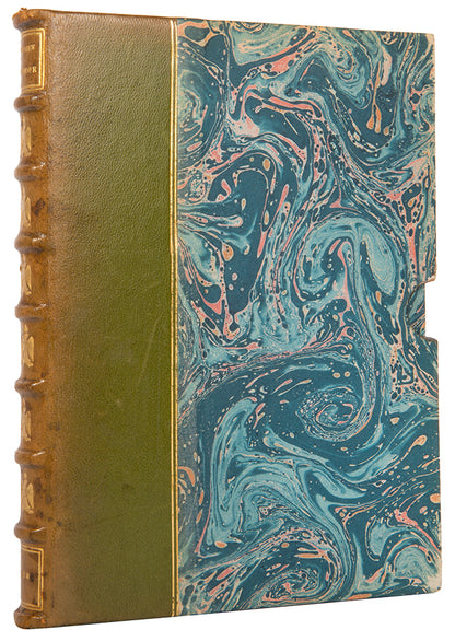 Poem by Stephen Spender, privately printed and signed by the author Frederic Prokosch.