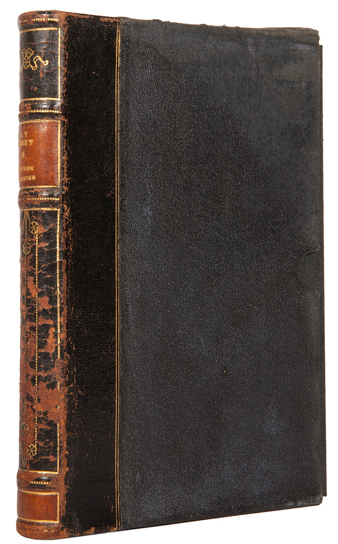 At Night by Stephen Spender, privately printed and signed by the author Frederic Prokosch.
