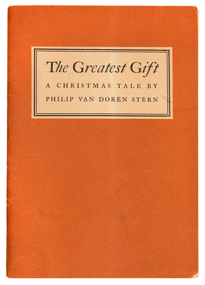 One of 200 copies printed and signed by Philp Van Doren Stern as his Christmas present for 1943. Filmed as 'It's a Wonderful Life'.