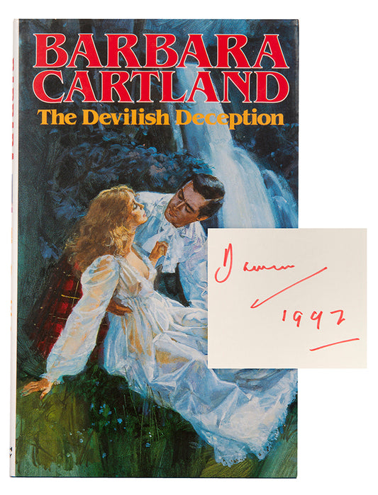 First edition inscribed by the author in red in on front pastedown, dated 1997.