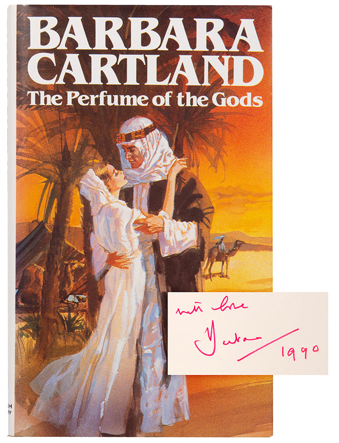 First edition inscribed by the author in pink ink on front free endpaper, dated 1990.