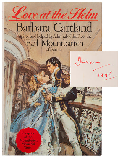 First edition inscribed by the author in red ink on front free endpaper, dated 1996.