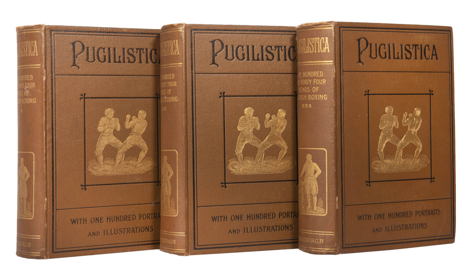 Containing lives of the most celebrated pugilists; full reports of their battles from contemporary newspapers, with authentic portraits, etc