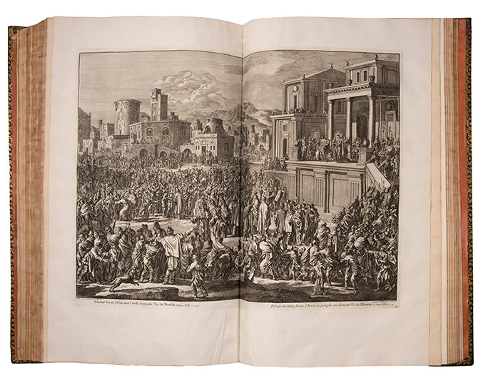 First French edition, illustrated throughout with engraved plates, maps, and illustrations by Jan Luyken (1649-1712).