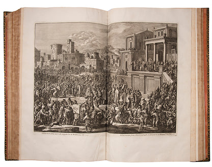 First French edition, illustrated throughout with engraved plates, maps, and illustrations by Jan Luyken (1649-1712).