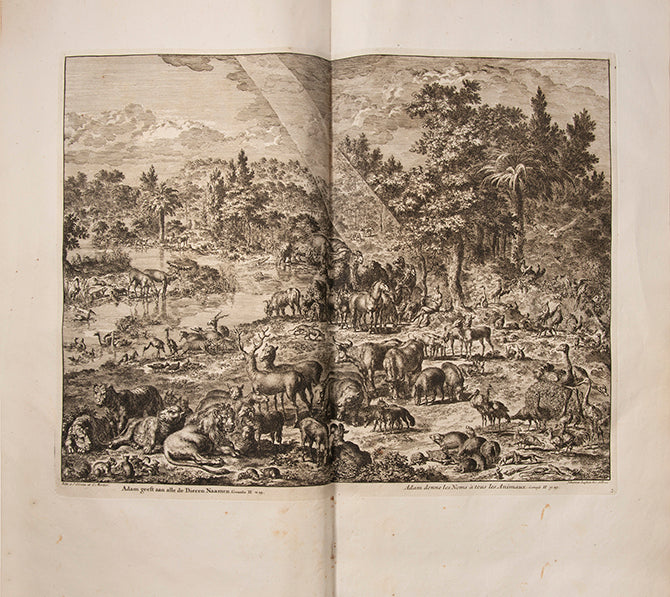 First French edition, illustrated throughout with engraved plates, maps, and illustrations by Jan Luyken (1649-1712).