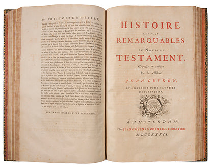 First French edition, illustrated throughout with engraved plates, maps, and illustrations by Jan Luyken (1649-1712).
