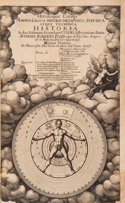Utriusque Cosmi Maioris scilicet et Minoris metaphysica, physica atque technica Historia.