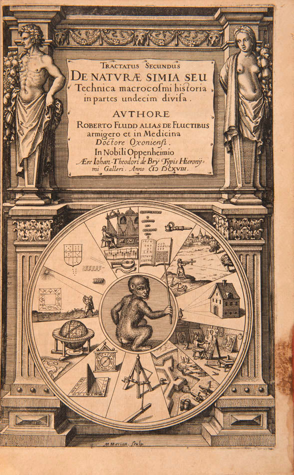 Utriusque Cosmi Maioris scilicet et Minoris metaphysica, physica atque technica Historia.