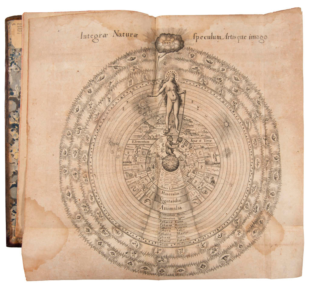 Utriusque Cosmi Maioris scilicet et Minoris metaphysica, physica atque technica Historia.