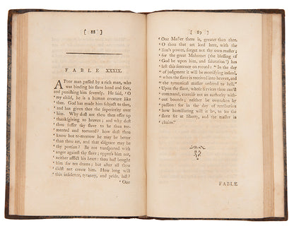 Sadi translated by Stephen Sulivan, Fables from the Gulistan first edition from 1774