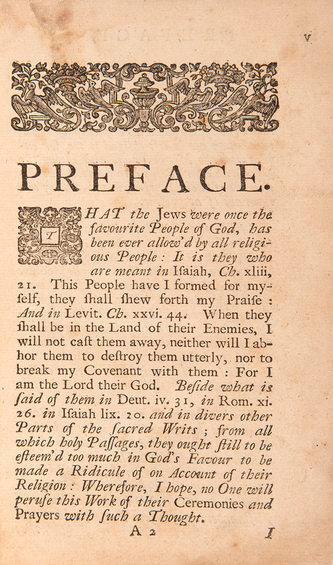 The earliest translation to English of the Jewish Prayer-book.