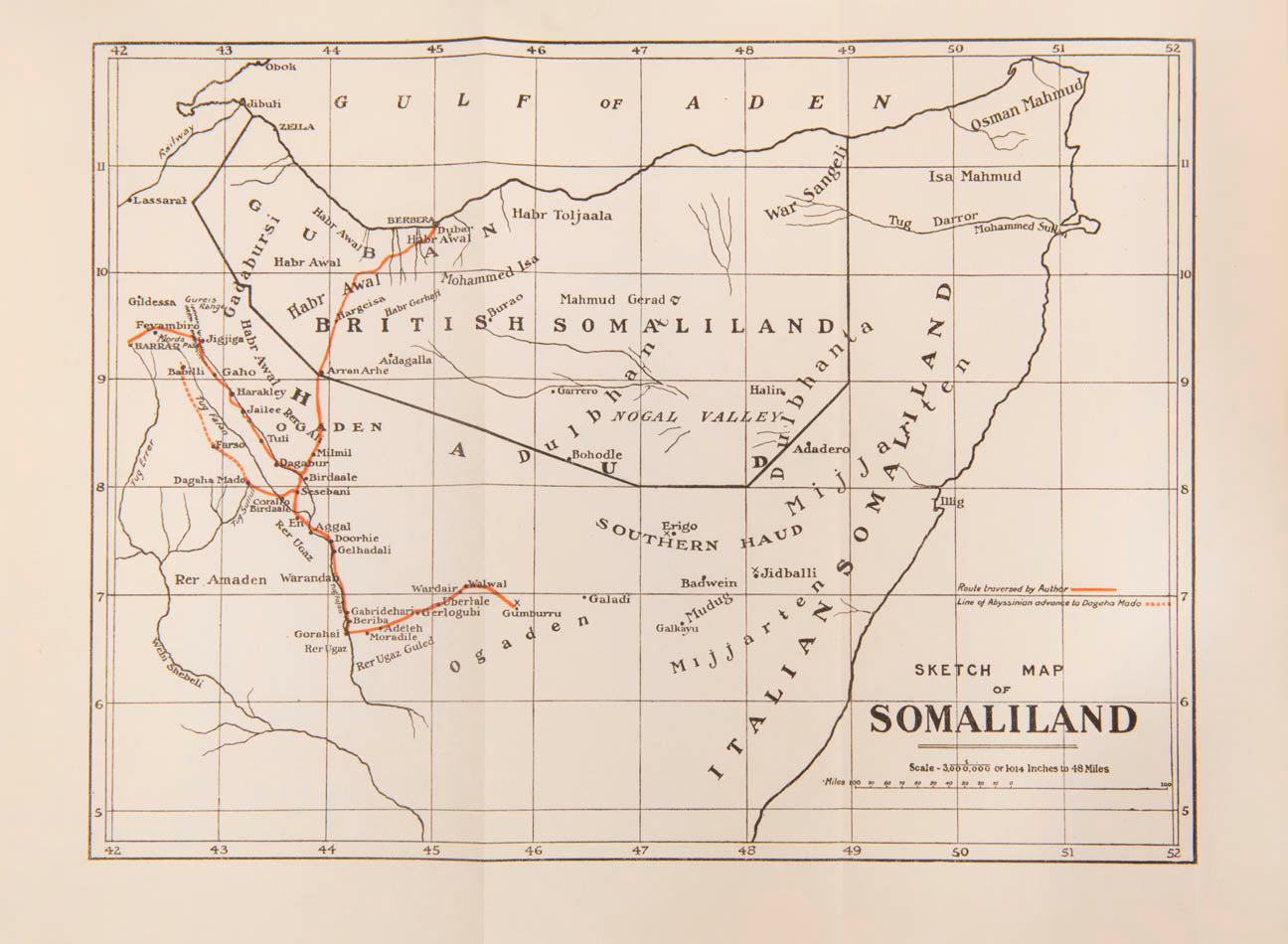 Jennings gives an account of the British expedition against Mohamed Abdille Hassan known as the 'Mad Mullah', as well containing much on local customs