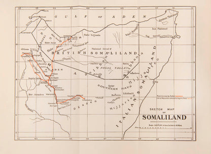 Jennings gives an account of the British expedition against Mohamed Abdille Hassan known as the 'Mad Mullah', as well containing much on local customs
