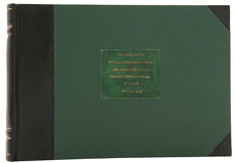 Richly illustrated work on the Ancient history of Japan (1878) by Norman McLeod in which the author seeks to prove a Jewish origin for the Japanese.