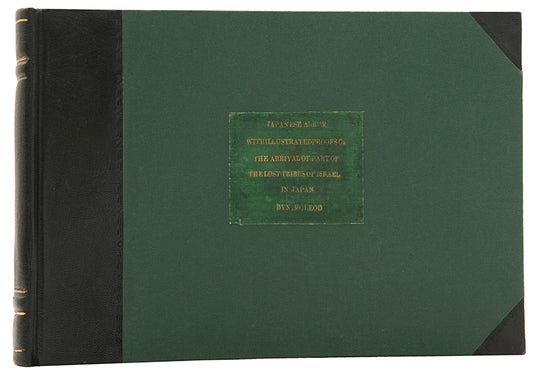 Richly illustrated work on the Ancient history of Japan (1878) by Norman McLeod in which the author seeks to prove a Jewish origin for the Japanese.