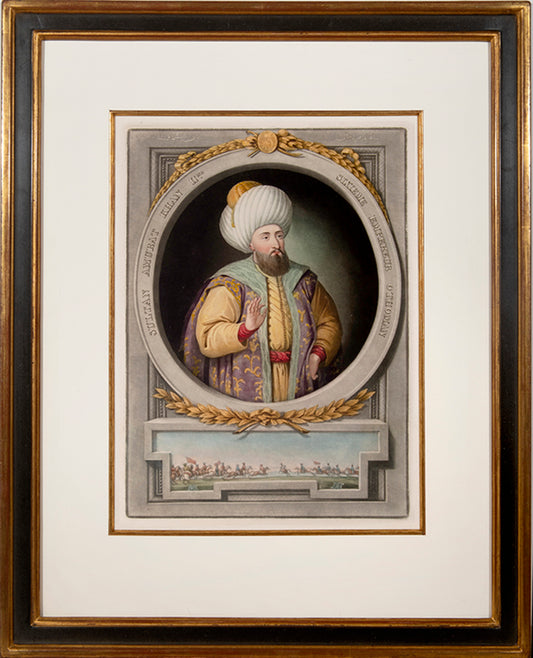 Portraits of the Turkish emperors from the series Recueil des Portraits des Empereurs Ottomans.