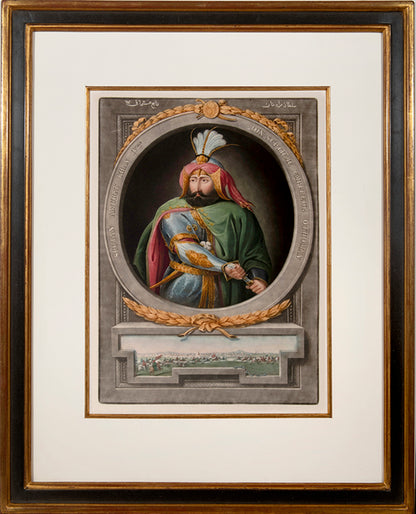 Portraits of the Turkish emperors from the series Recueil des Portraits des Empereurs Ottomans.
