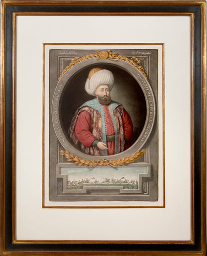 Portraits of the Turkish emperors from the series Recueil des Portraits des Empereurs Ottomans.