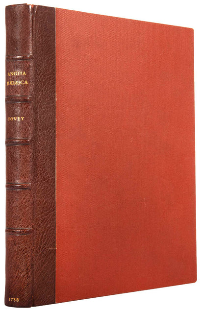 Anglia Judaica by Tovey is considered to be the first comprehensive history of the Jews of England ever published. 
