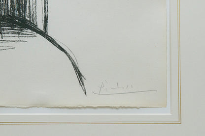 Pablo Picasso, Portrait de Femme II, edition of 50, 1955, on Arches wove paper, signed, lithograph 