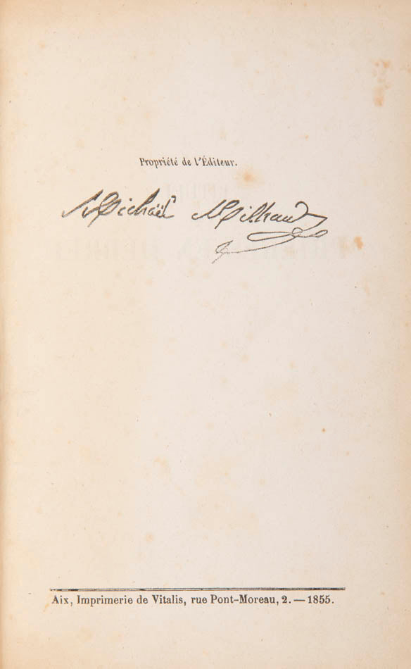 Two parts (out of original three) or this important French Siddur, containing Daily prayers and Sabbath prayers.